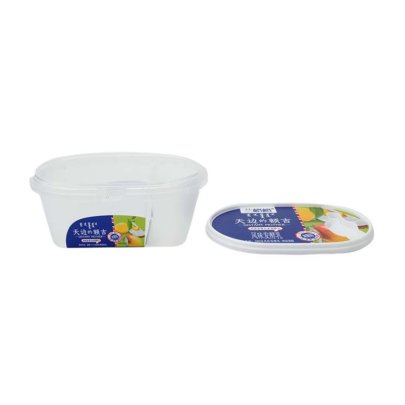 Pp tazza di yogurt in plastica IML